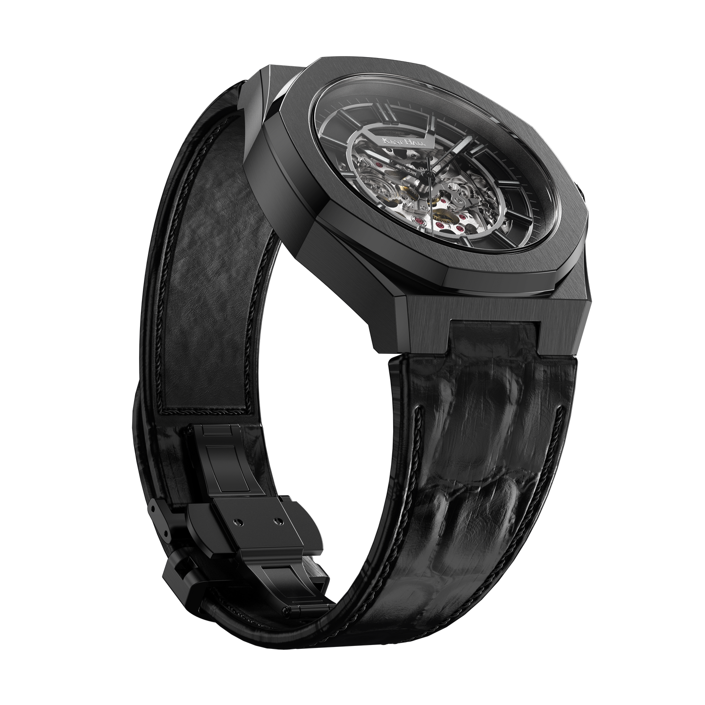 Raven - Black Leather