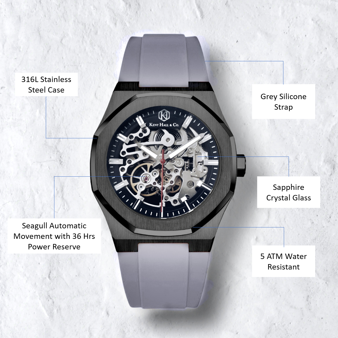 Phantom (Grey Silicone)