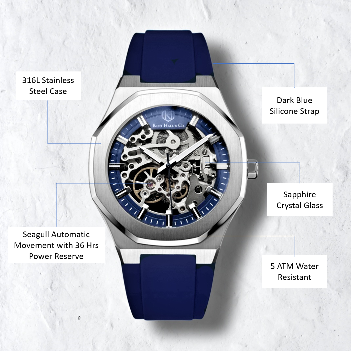 Nobility (Dark Blue Silicone)