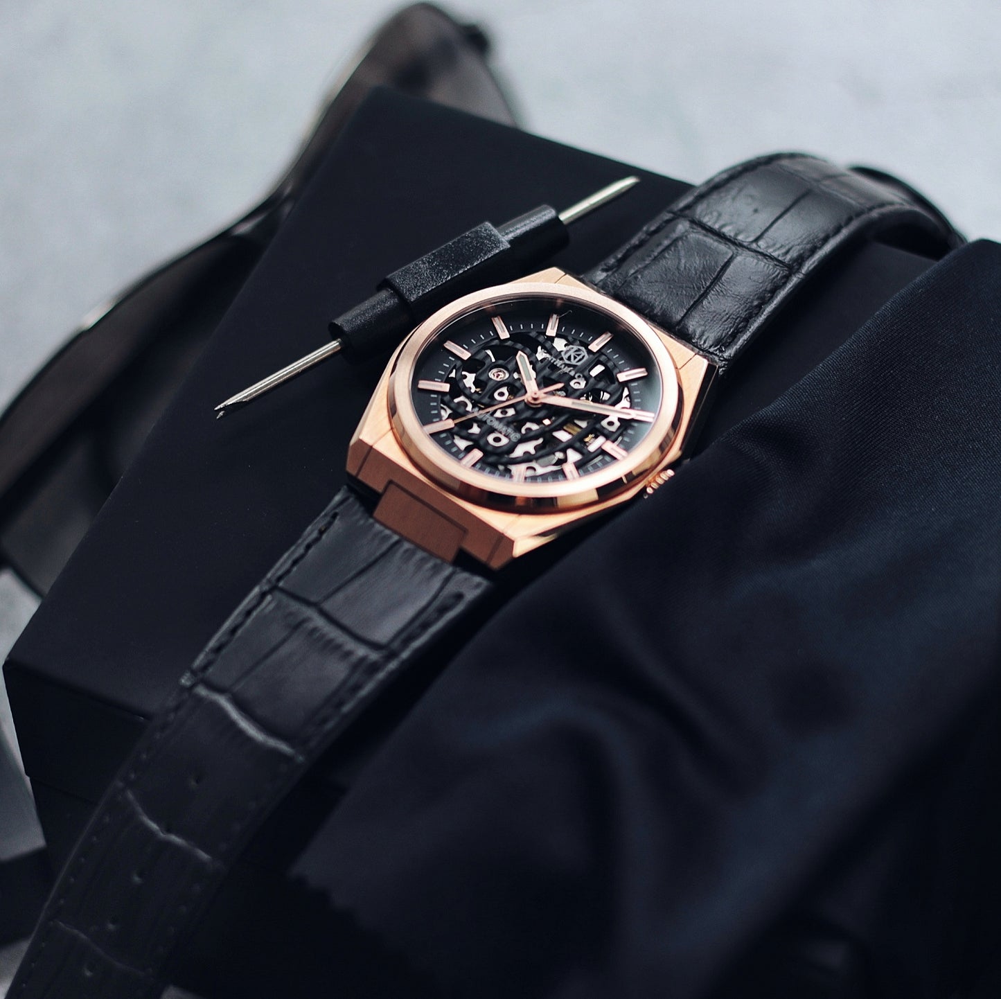 Aurelia - Black Leather