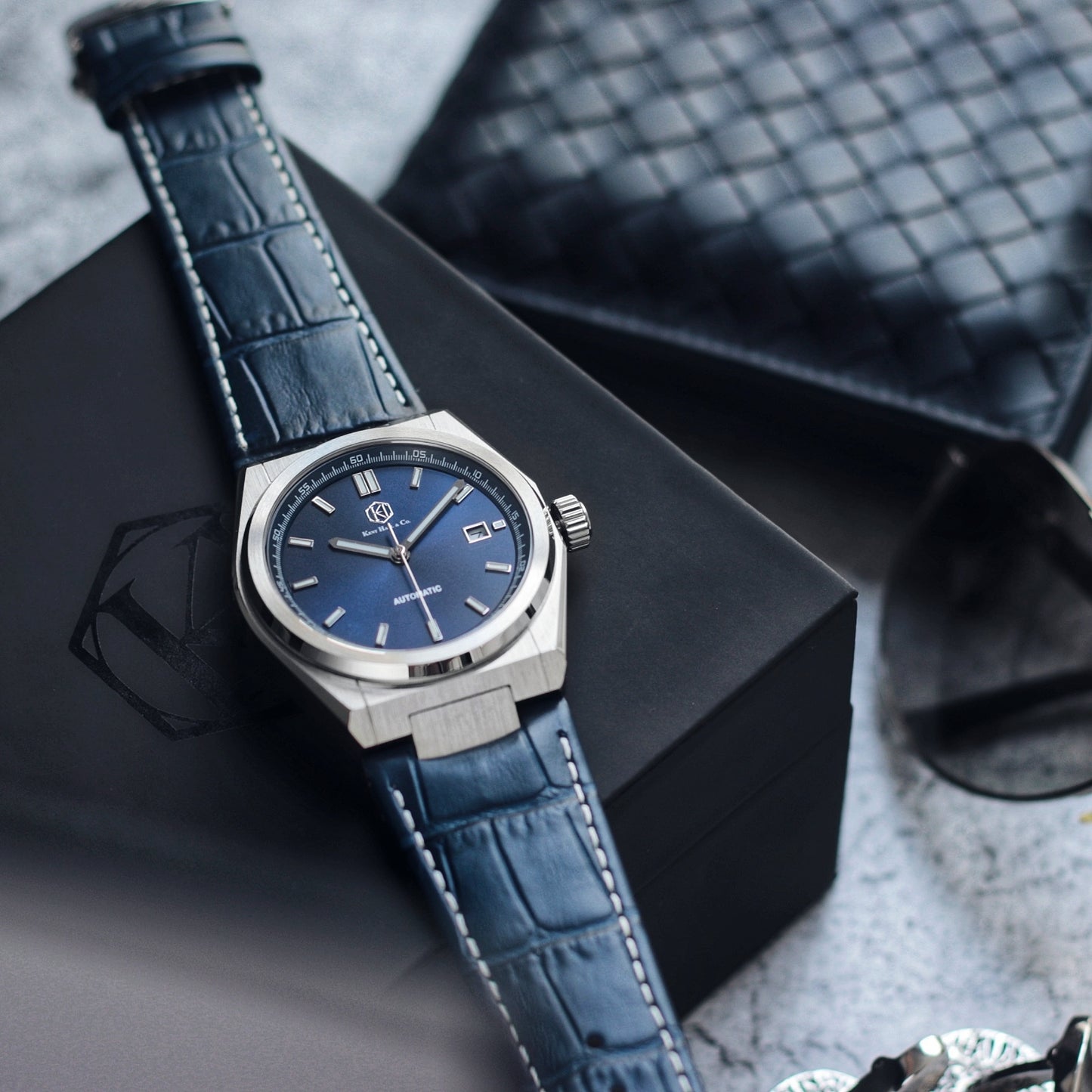 Arctic - Blue Leather