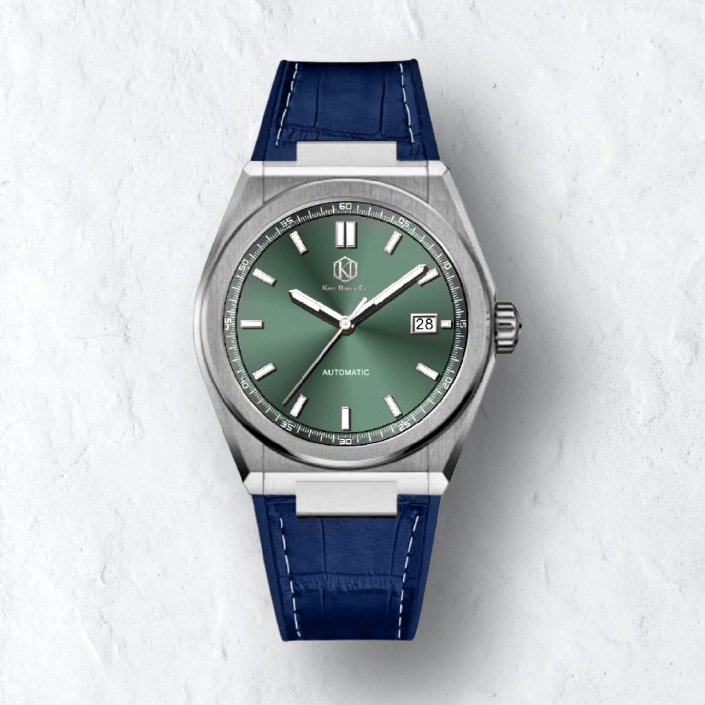 Castleton - Blue Leather