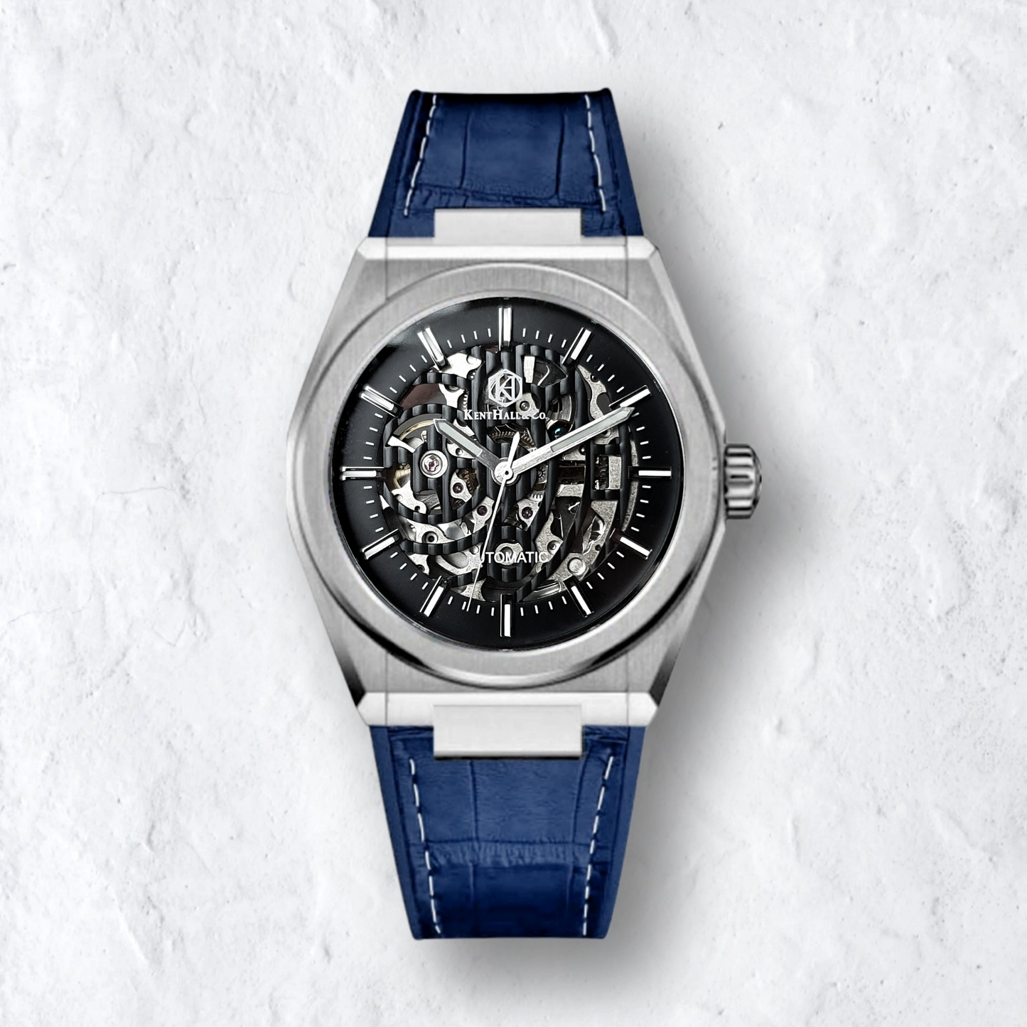 Roman - Blue Leather