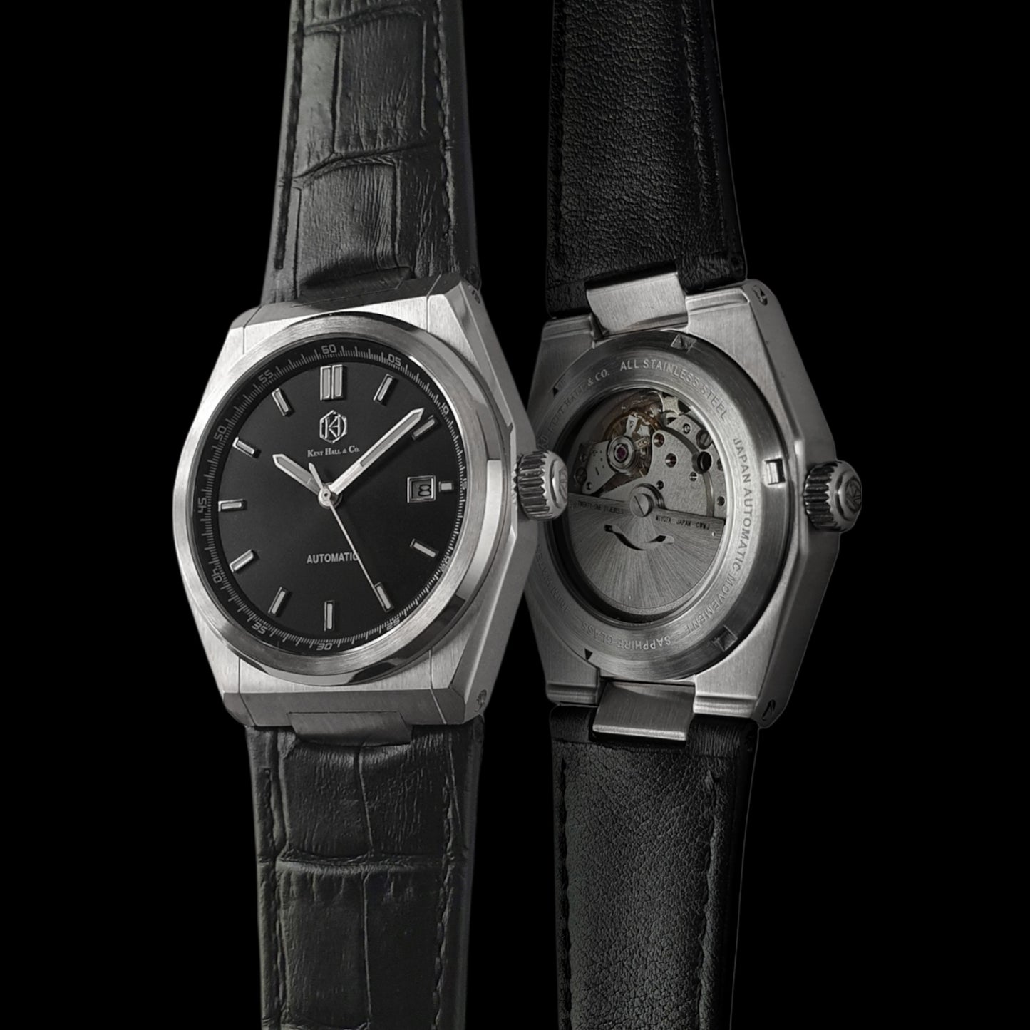 Obsidian - Black Leather