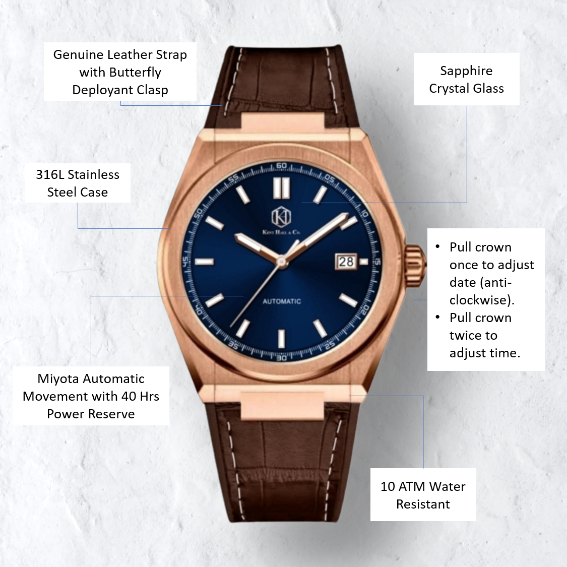 Royale - Brown Leather