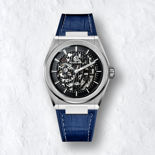 Roman - Blue Leather